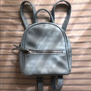Small blue backpack